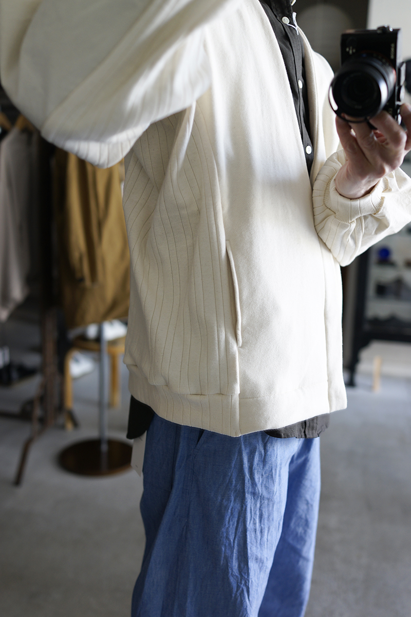 my beautiful landlet」HANGING URAKE × ANTIQUE HORSE CLOTH SWEAT