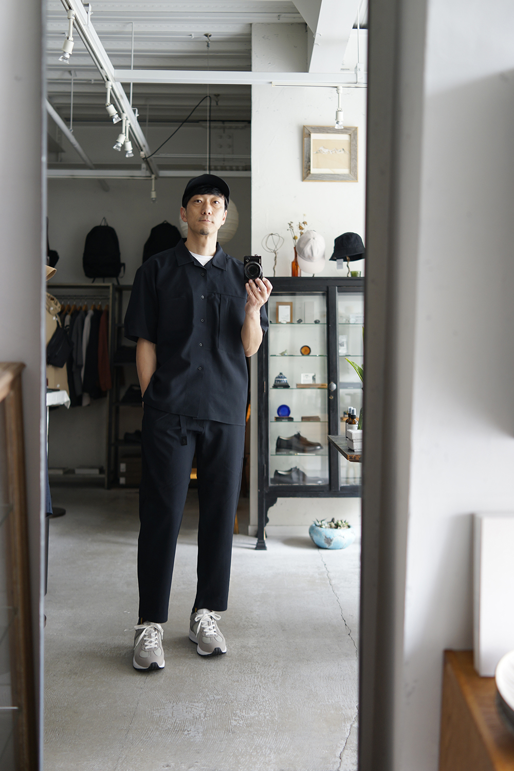 F/CE.×GRAMICCI」SEAMLESS OPEN SHIRTS & NARROW TROUSER | ANOTHER LOUNGE