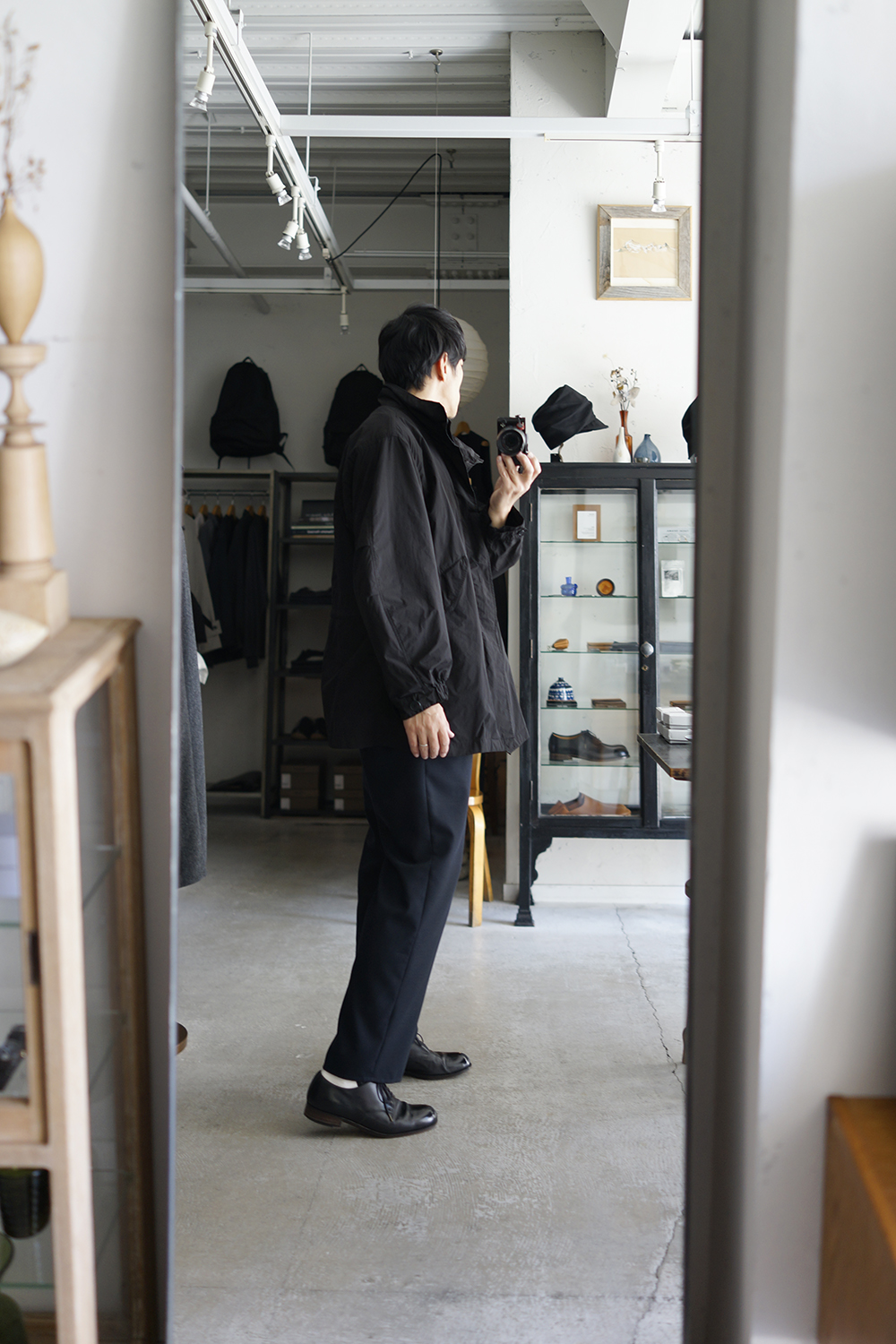 「ATON」AIR VENTILE SHORT MODS COAT | ANOTHER LOUNGE