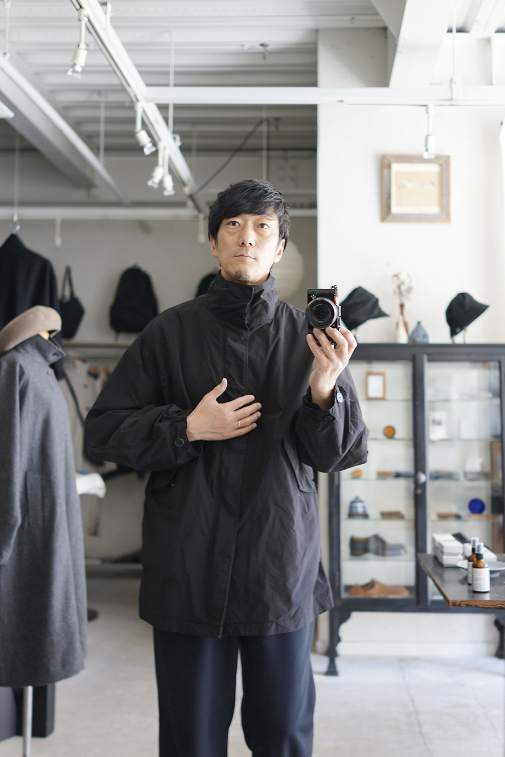 割引ファッションAIR VENTILE SHORT MODS COAT BLACK 04 - ジャケット