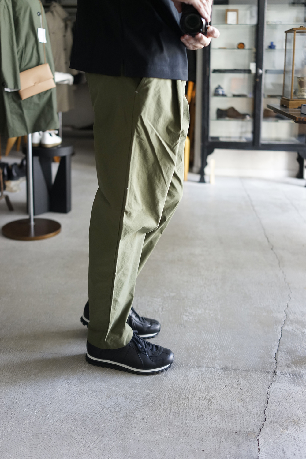 kolor21ss ナイロンチノクロス TUCK TAPERED プレミアム 12931円 www