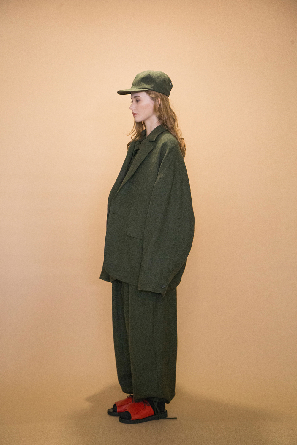 WOOL TWILL BIG JACKET | ANOTHER LOUNGE