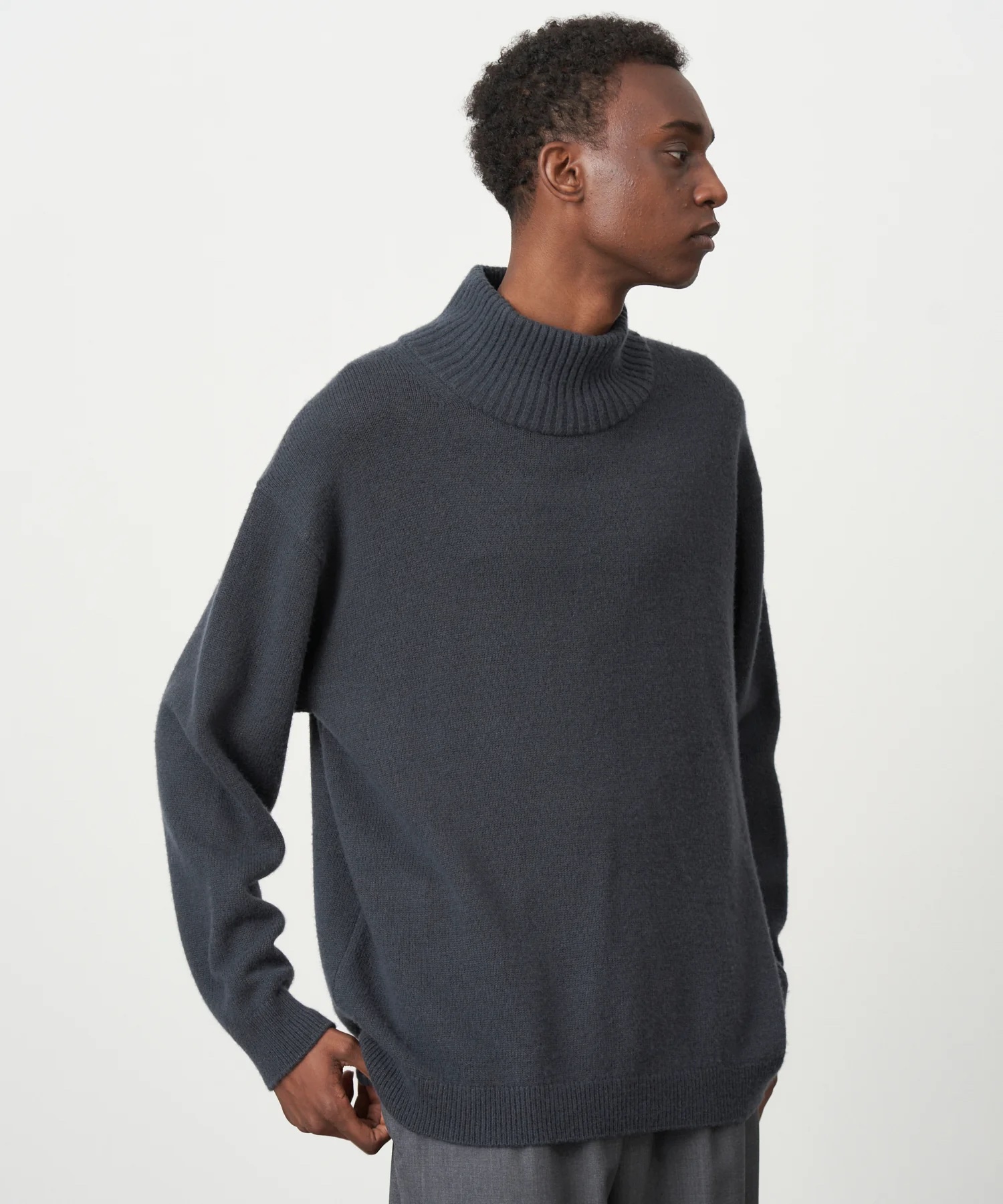 22AW ensou. High Neck Knitwear エンソウL-