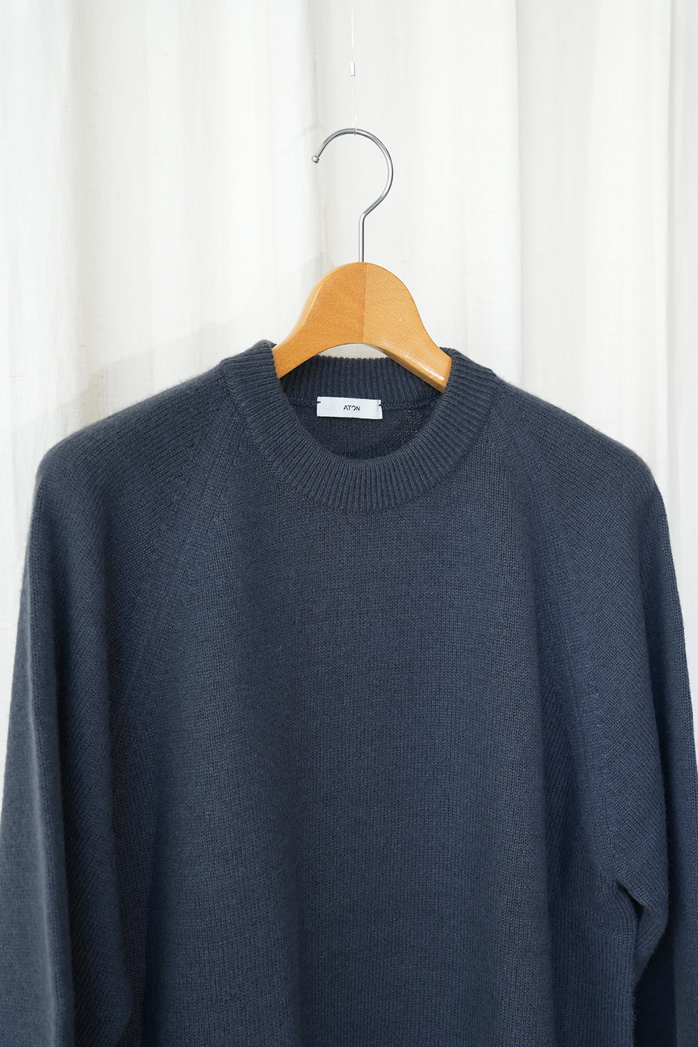 WOOL COTTON BRUSHED | CREWNECK SWEATER | ANOTHER LOUNGE