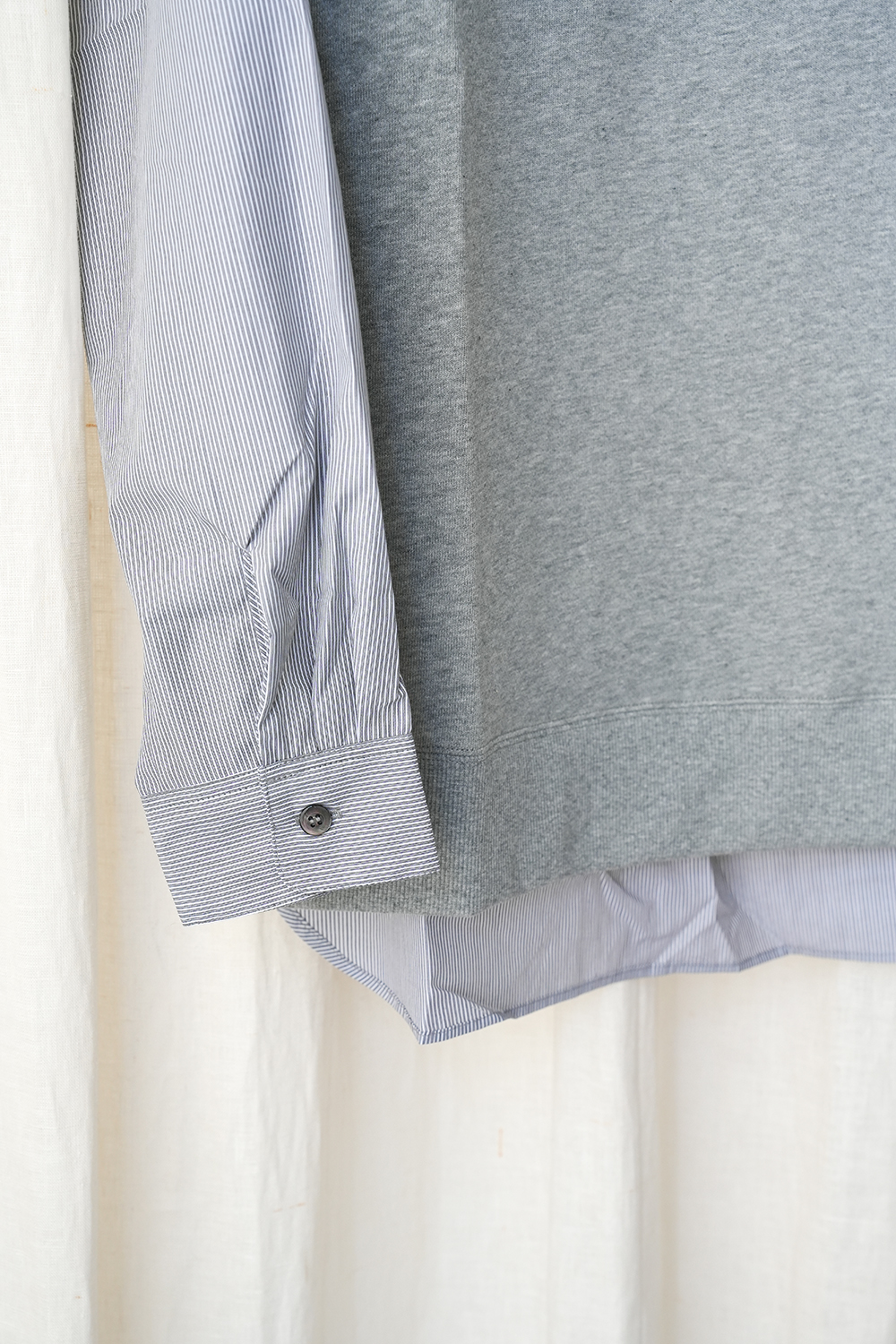 URAKE & MULTI STRIPE HYBRID SHIRT | ANOTHER LOUNGE