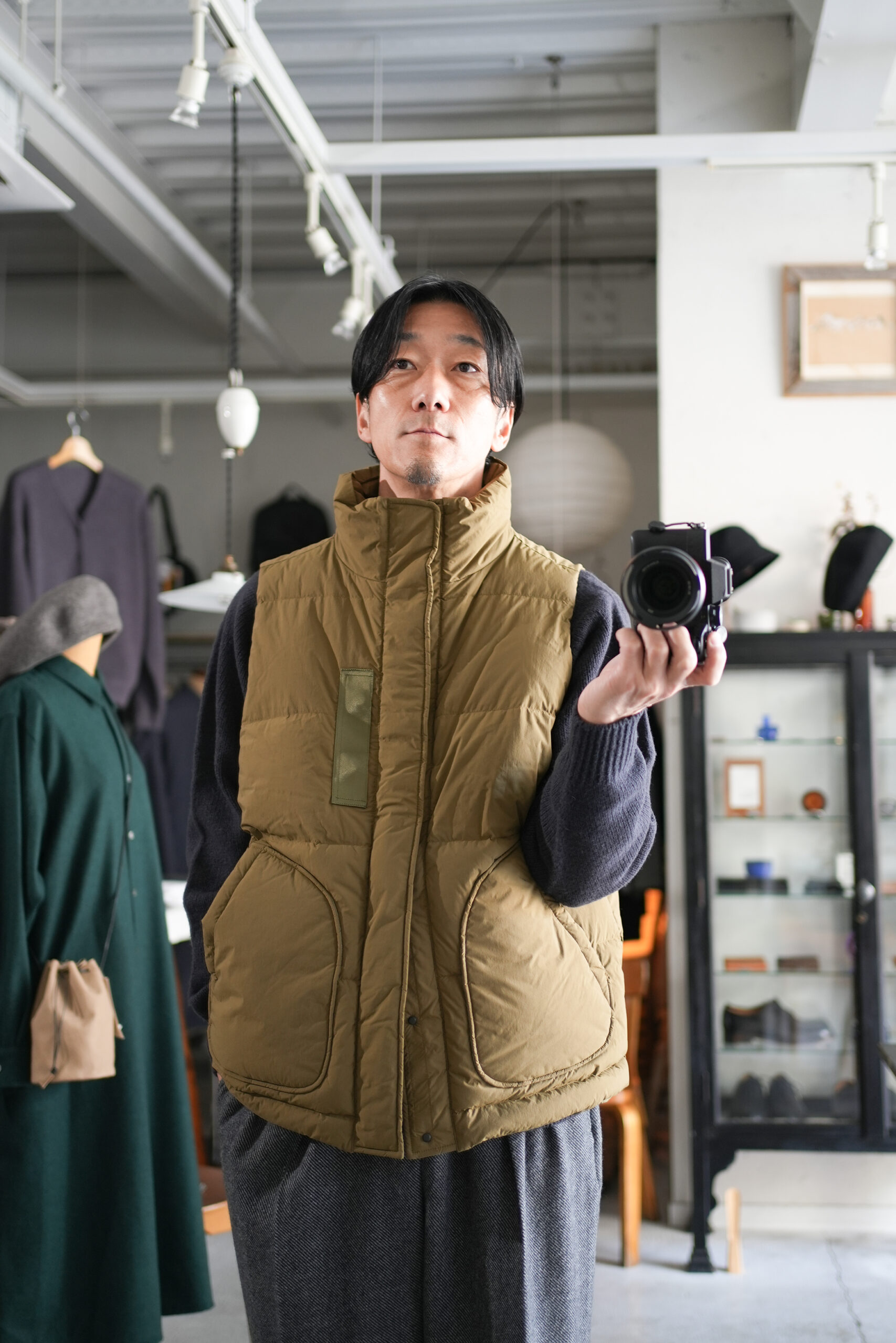 WM x TAION DOWN VEST | ANOTHER LOUNGE