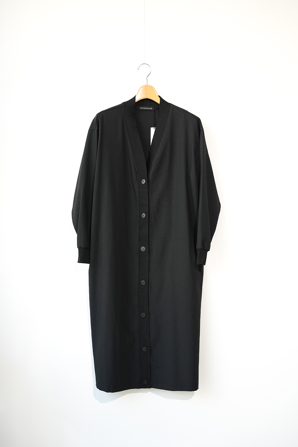 V neck wide long C/D