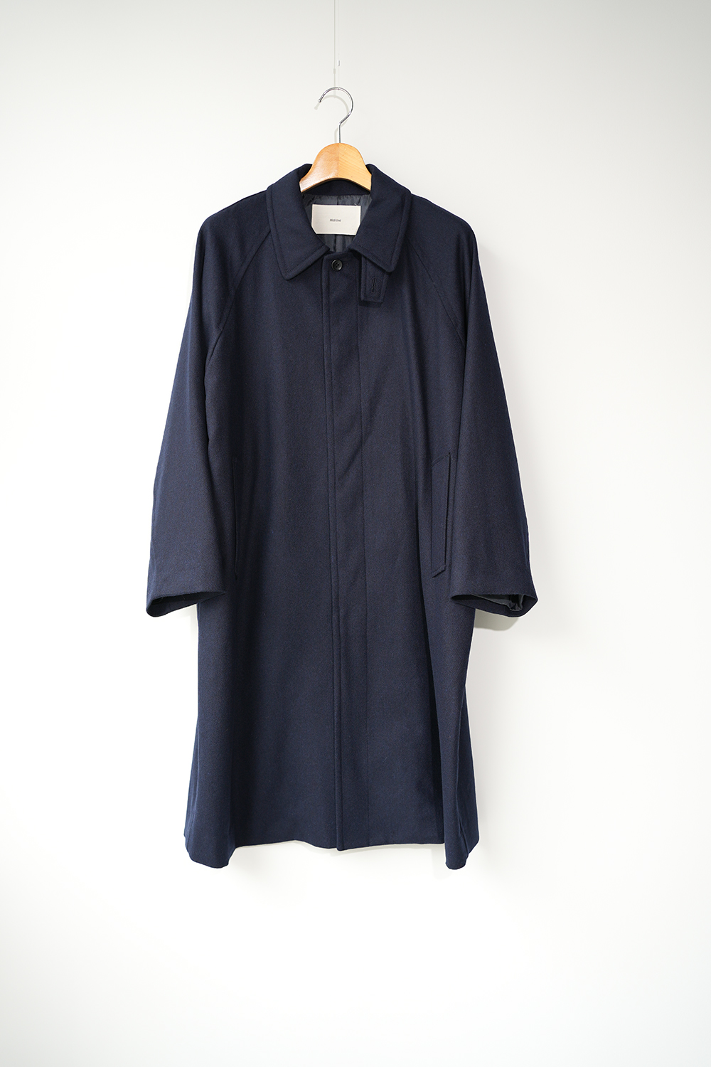 wool soutien collar coat