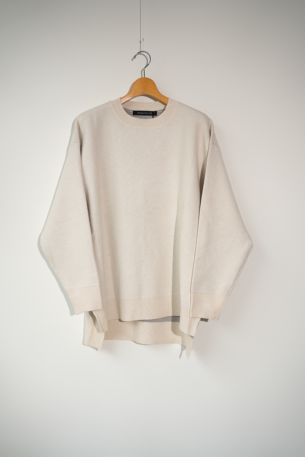 crew neck wide tunic